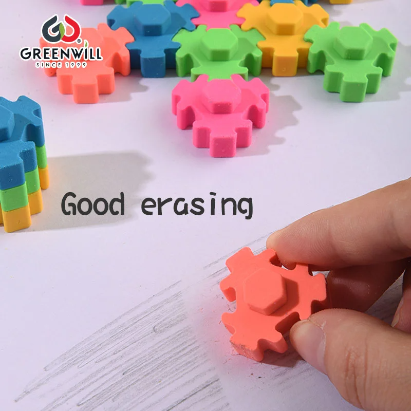 Gear Block Erasers 300Pcs