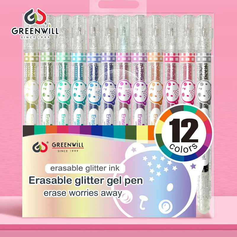 ERASABLE GLITTER GEL PEN