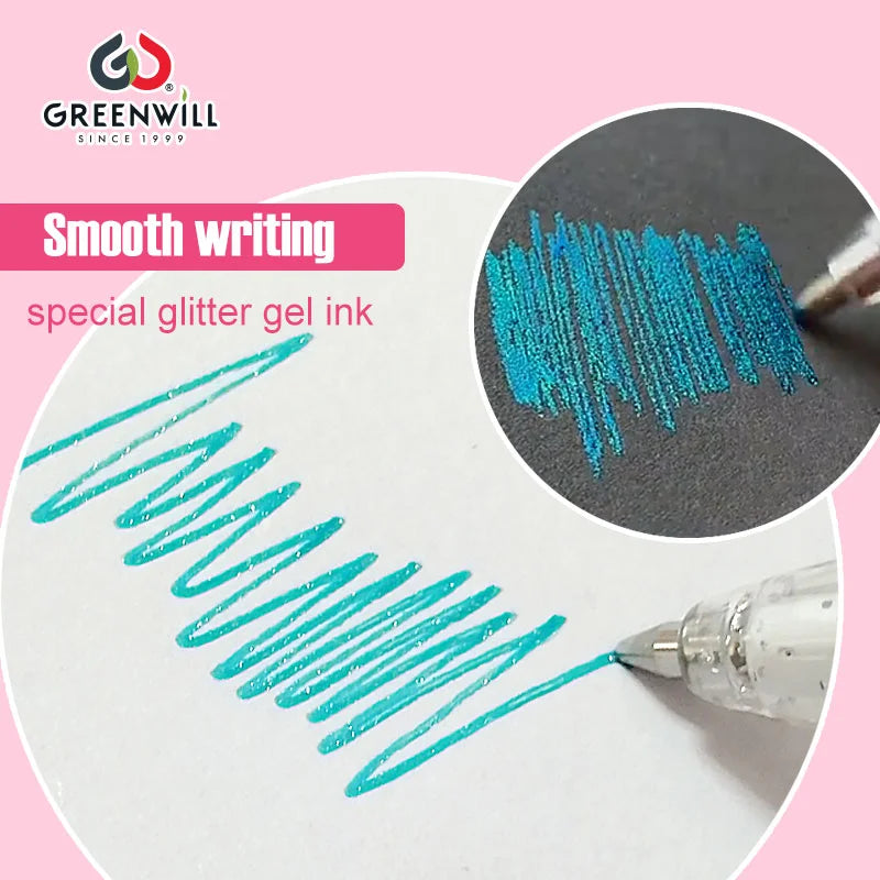 ERASABLE GLITTER GEL PEN